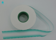 OEM Groene Kleurendruk 70mm Filter Rod Paper For Tobacco Industry
