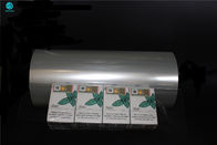 De Gediplomeerde Verpakkende Film van 25 Micronpvc van ISO voor het Naakte de Sigaretdoos van de Koningsgrootte Verpakken als Buitendoos