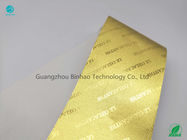 Tabak 1500M Long Good Extensibility-het Document van de Aluminiumfolie Gouden Aangepaste Kleur