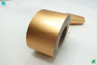 Glanzende Gouden glanst 1000m 83mm de Folie van het Sigaretaluminium