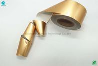 Bobbin Shape Gold 99,45 58gsm-het Document van Size Aluminium Foil van de Tabakskoning