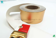 Gouden Matte Houtpulp 85mm het Document van de Aluminiumfolie voor Tabak