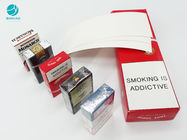 Gepersonaliseerd In reliëf gemaakt Vastgesteld de Sigaretpakket van Logo Cardboard Cases For Full