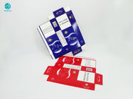 De blauwe Rode Reeksen ontwerpen Beschikbaar Duurzaam Kartongeval voor Sigaretpakket