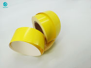 95mm Glanzend Helder Geel Met een laag bedekt Binnenkaderdocument voor de Verpakking van de Sigarettabak