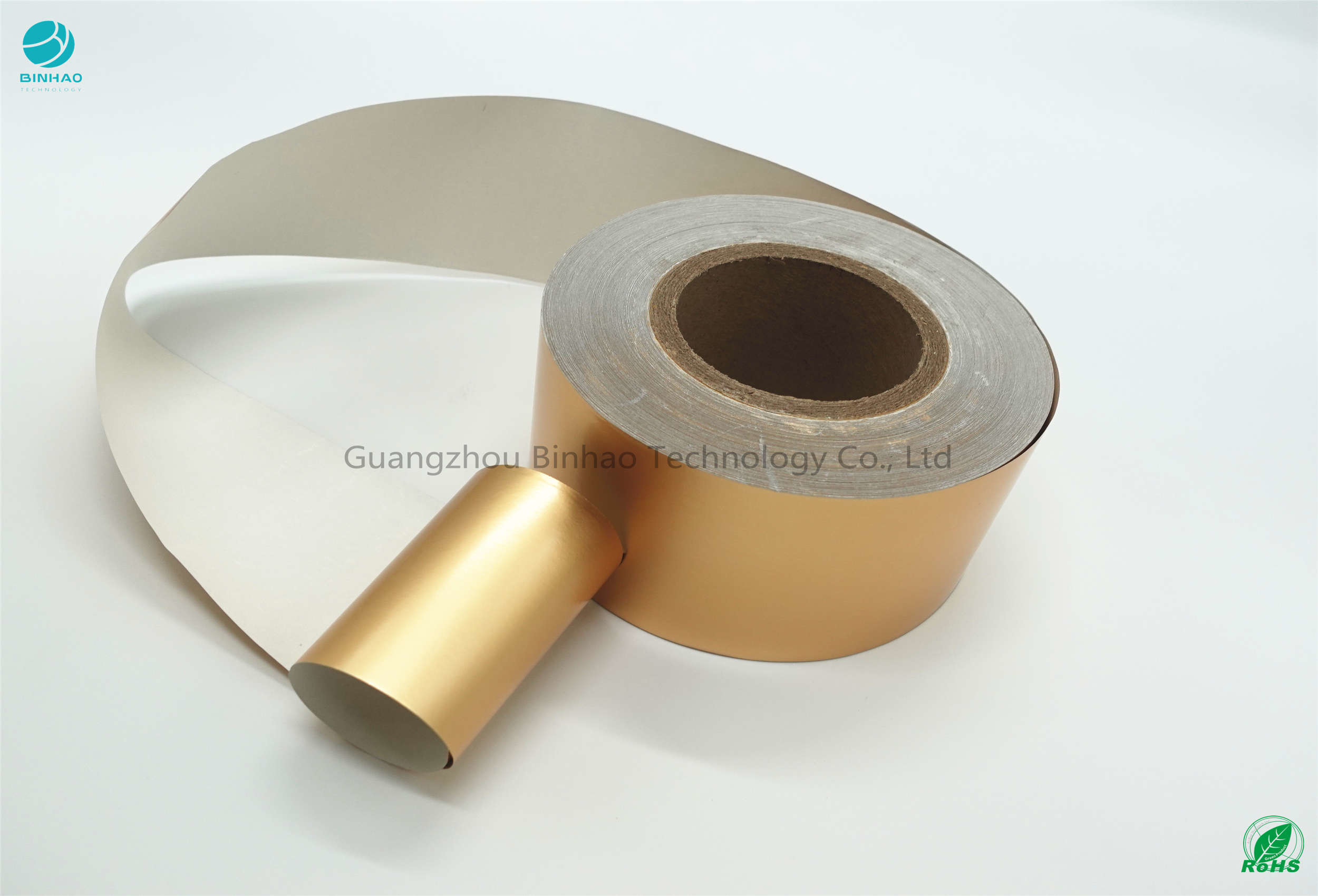 Tabak 1500mm van de voedselrang 55Gsm het Gouden Document van de Aluminiumfolie