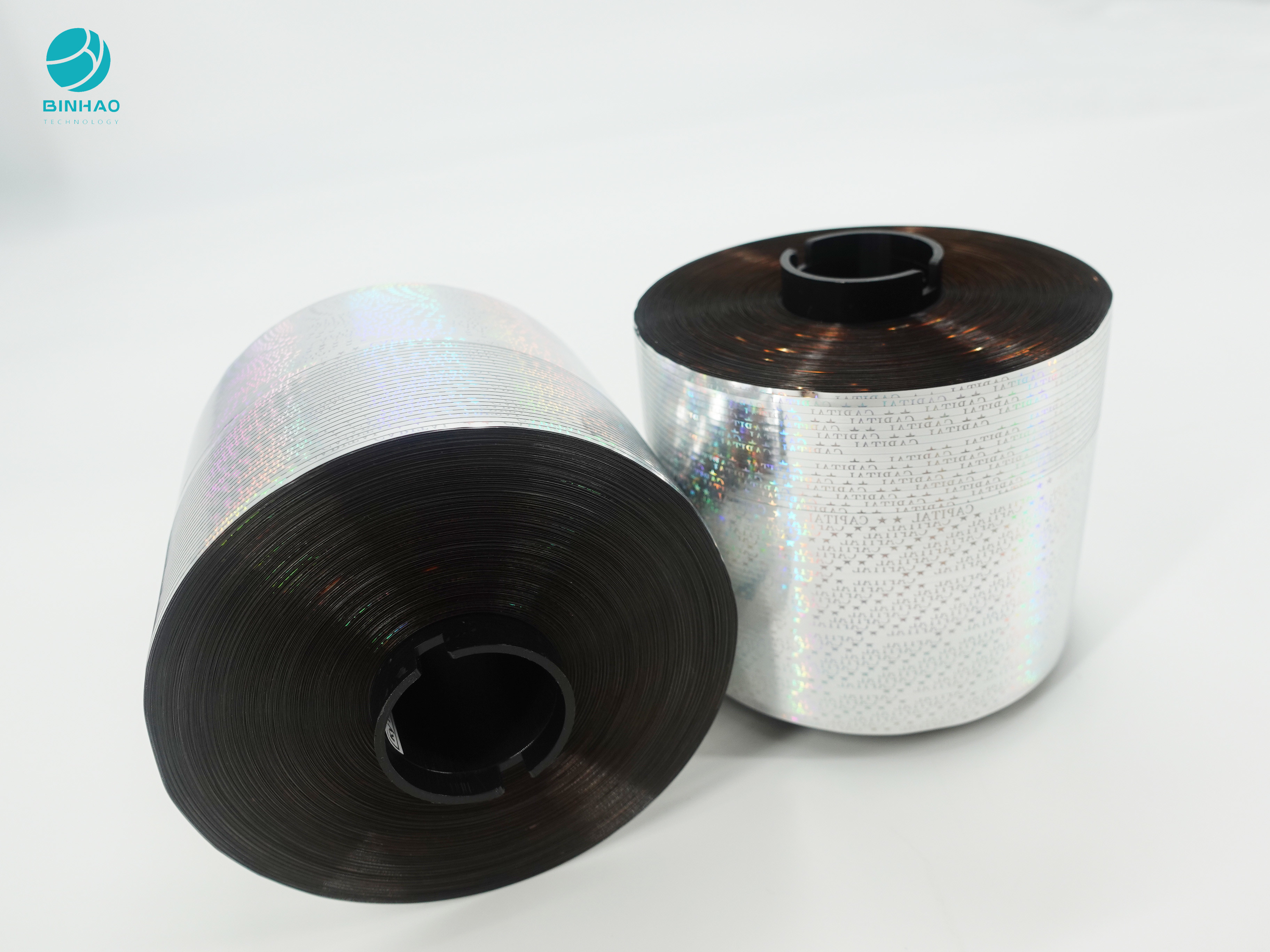 1.65mm Laserlogo tear tape bobbins with Metaalkleur voor Pakket