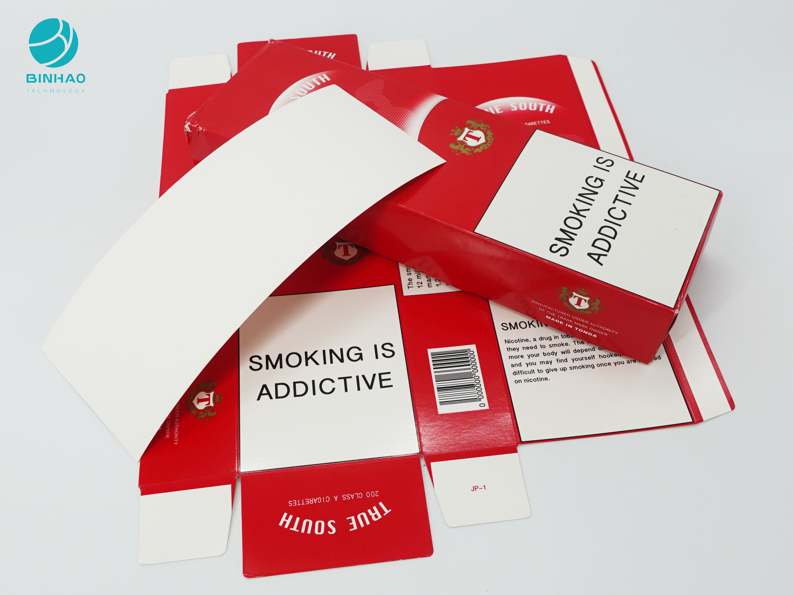 Logo Printed Eco-Friendly Cardboard Cases voor Tabakssigaret Verpakking