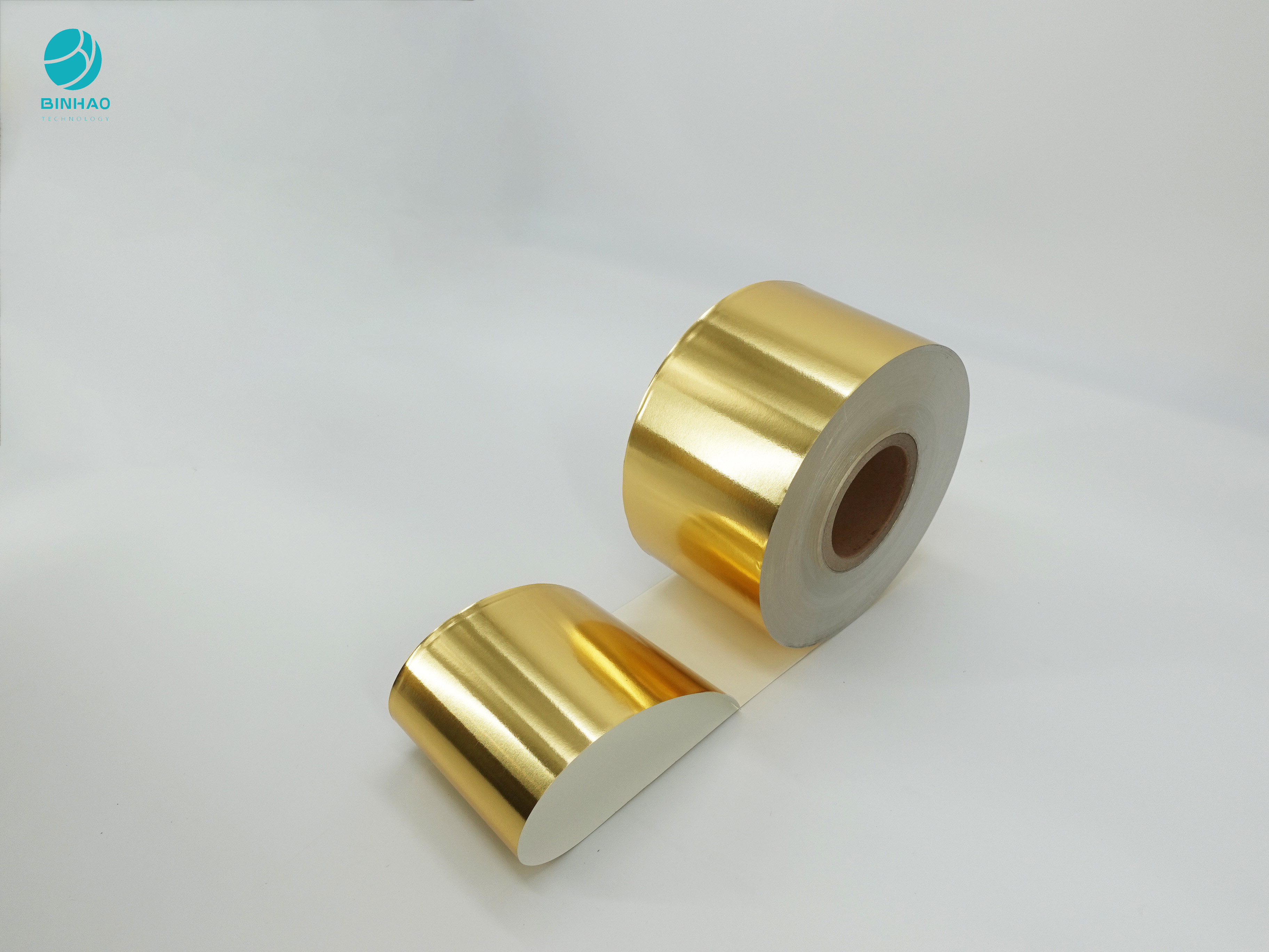 Matt Colour Golden King Size 83/114mm het Document van de Aluminiumfolie Sigaretpakket