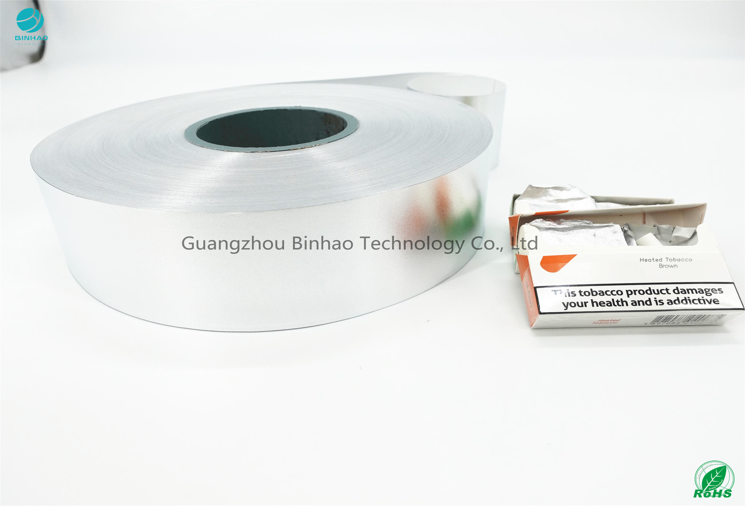 HNB-van e-Sigaret het Document Pakketmaterialen 55gsm Grammage de Foliedocument van het Gewichtsaluminium