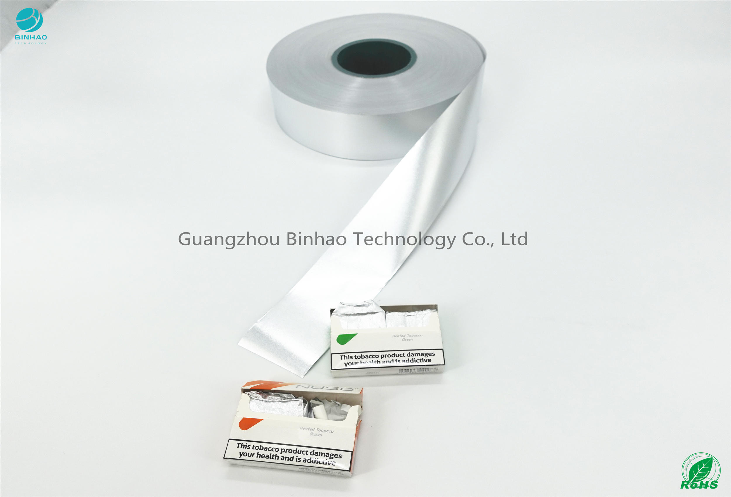 Het Document HNB van de aluminiumfolie van e-Sigaret het Document Pakketmaterialen 55-60gsm Grammage