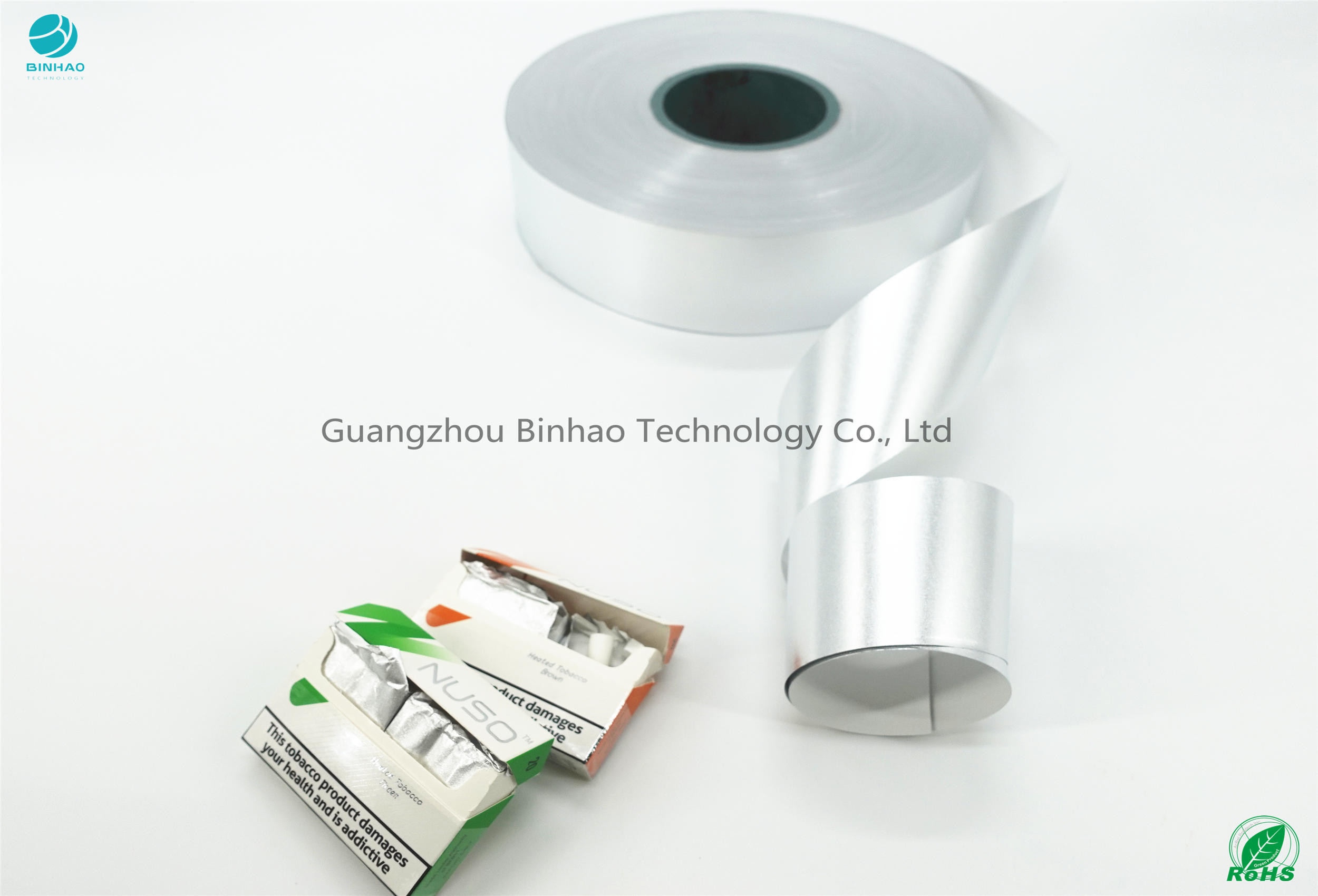 HNB-van e-Sigaret het Document Pakketmaterialen 55gsm Grammage de Foliedocument van het Gewichtsaluminium