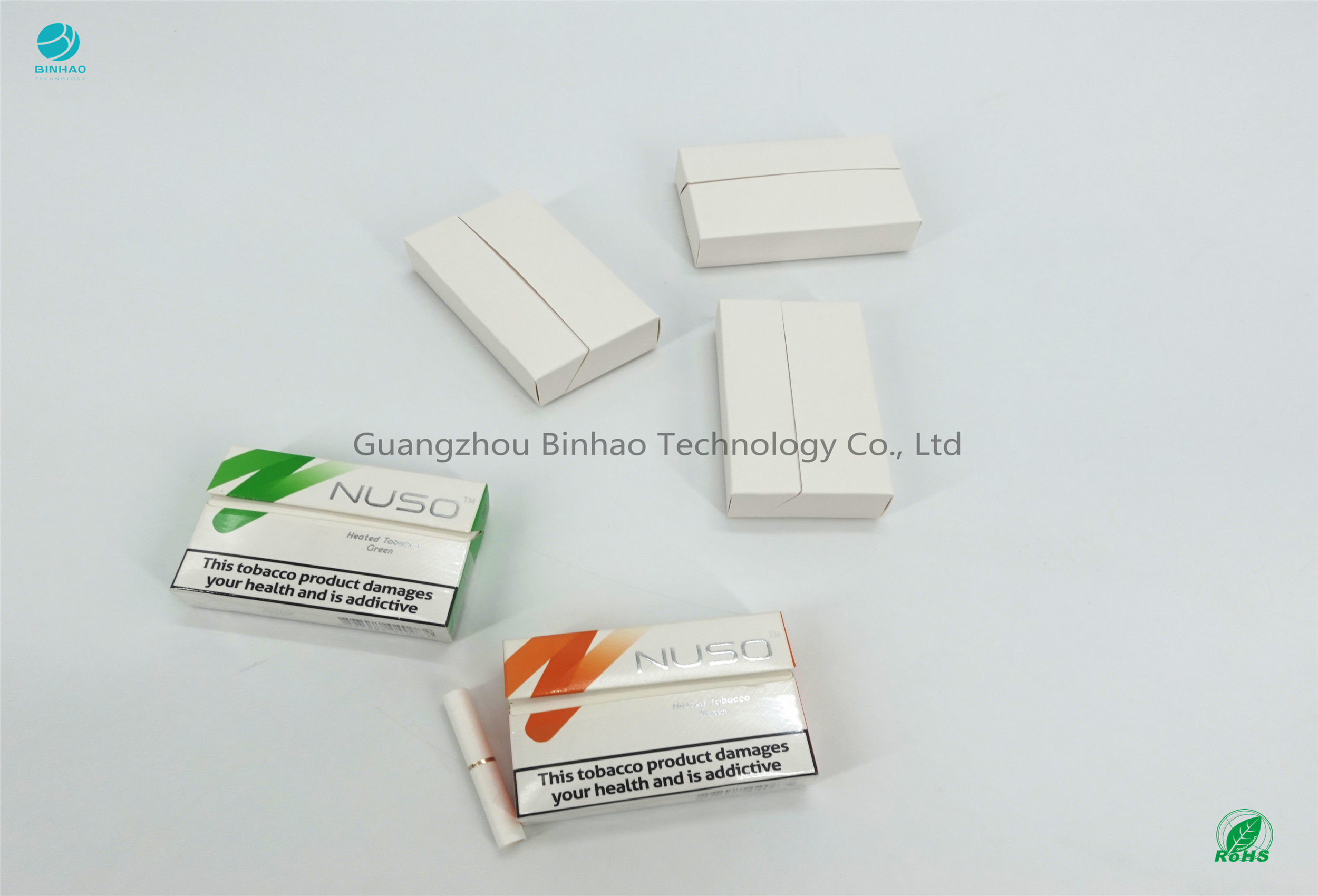 De e-Tabak van de compensatiedruk Witte HNB Pakketmaterialen Kartonnen 220gsm
