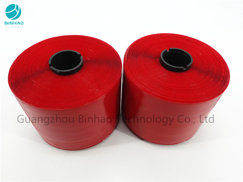 Douane 2mm de Rode Holografische Band van de Veiligheidsscheurstrook voor Zak Verpakking