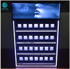 Aangepast 3 Laag LEIDENE Lichte Acrylvertoningskabinetten voor Sigaret/Tabak