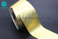 Gouden In reliëf gemaakt de Folie Verpakkend Document van het Aluminiumtin voor Sigaret Verpakking
