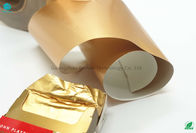 Glanzend Gouden 85mm 95% Aluminiumfoliedocument voor Tabakspakket