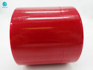 4mm de Scheurband van Douane Donkerrode Jumbobroodjes voor FMCG-doosproducten Verpakking