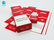 Rode het Document van het Ontwerp Duurzame Karton Gevallen voor het Vakje van de Sigarettabak Verpakking