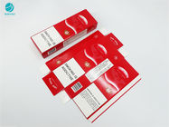 De decoratieve Kisten van het Rode Kleurenkarton voor Sigarettabaksproducten