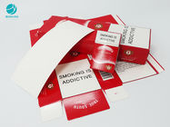 Gepaste kleur die Duidelijk Verpakkend Document voor de Verpakkingsvakje van het Sigaretgeval roken