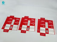Gepaste kleur die Logo Rectangle Cardboard Box For-Sigaret Verpakking in reliëf maken