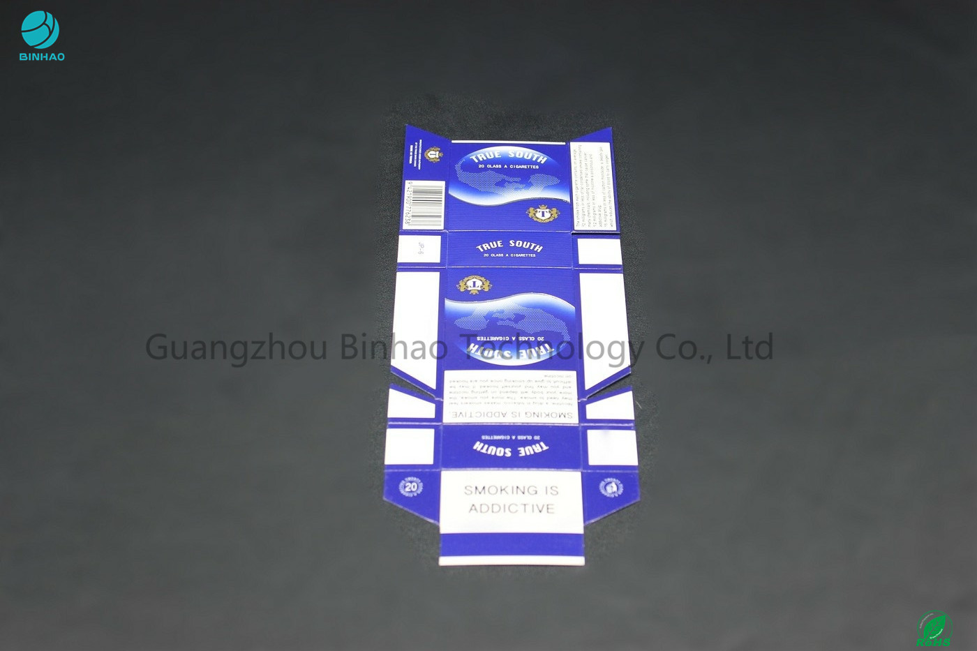 Aangepaste Pakketdocument Beschikbare Sigaretvakje Verpakking met Glans/Matte Laminering