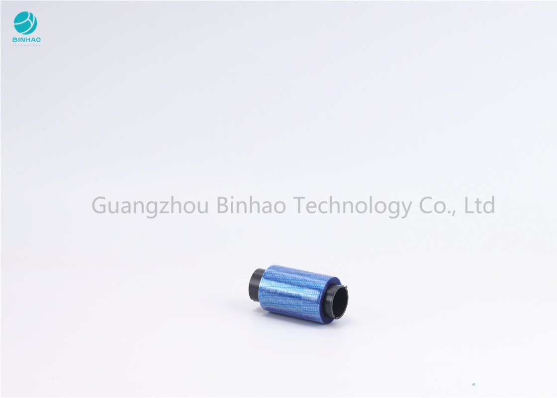 2mm Binhao Blauwe Druk Holografische Kleverige Band voor Kosmetische Voedselverbinding en Scheur weg