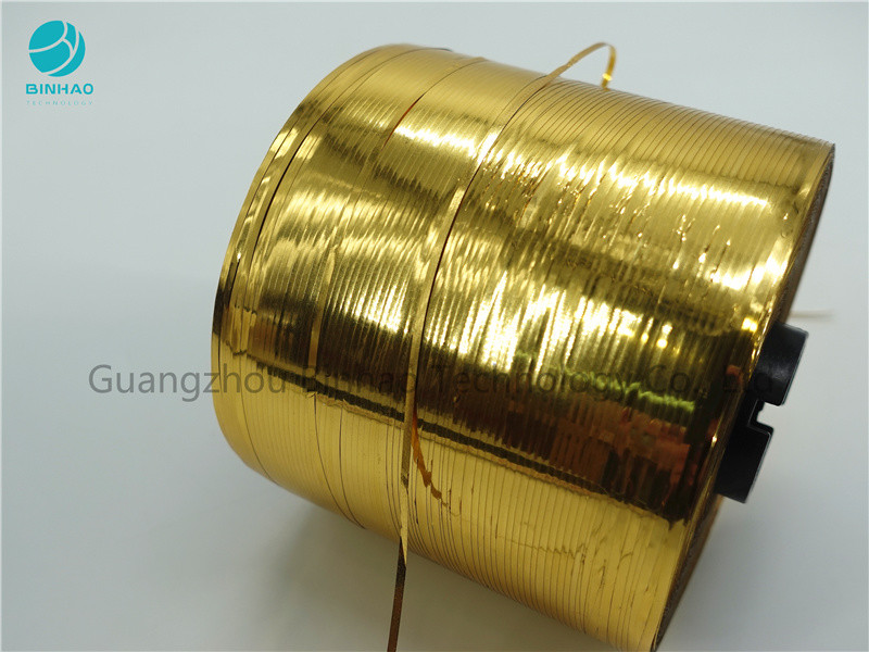 Maak Zelfklevende waterdicht Band van de de Tabaksscheur van 1,6 Mm BOPP de Gouden